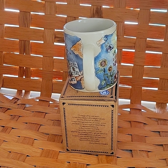 BLOOMIN' MUG, BOYDS BEARS & FRIENDS, BEARWARE POTTERY WORKS THE BOYDS COLLECTION - Picture 2 of 8